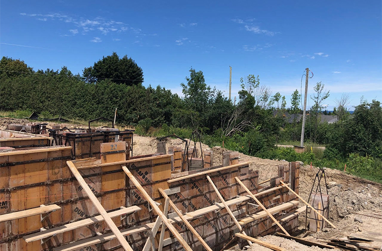 Blu Site Contruction Now Underway